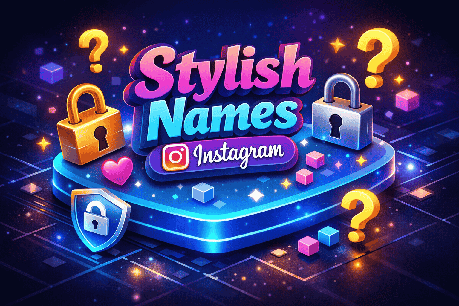 500+ Stylish Names for Instagram