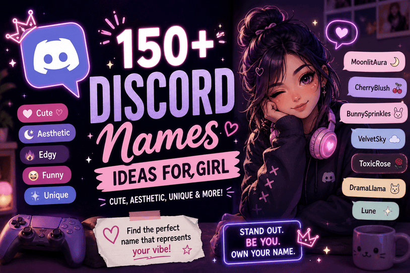 discord names ideas for girl