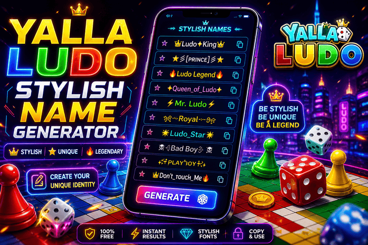 Yalla Ludo Name Generator: