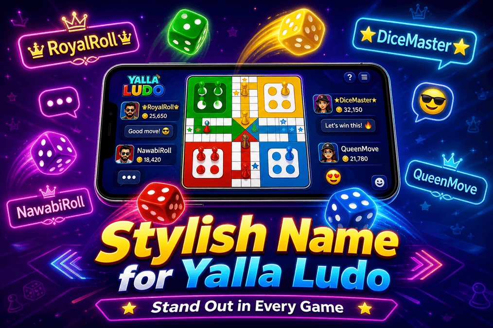 stylish name for yalla ludo