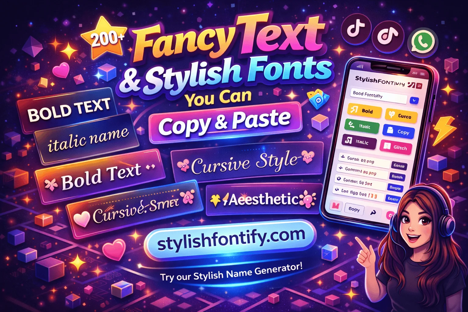 200+ Fancy Text & Stylish Fonts You Can Copy & Paste | StylishFontify