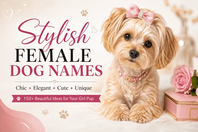 stylish female dog names