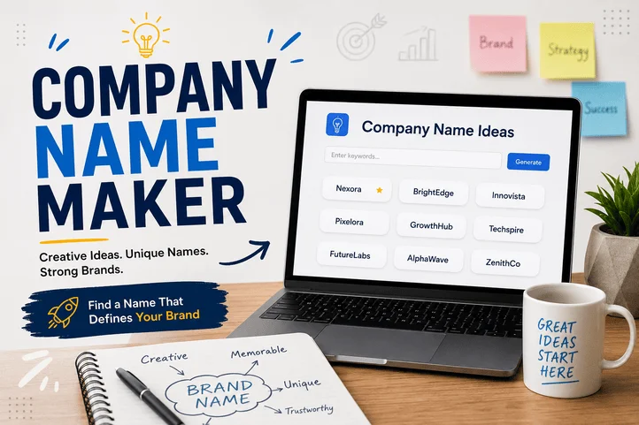 Company Name Maker: How to Find a Memorable, Brandable Business Name in 2026 ?