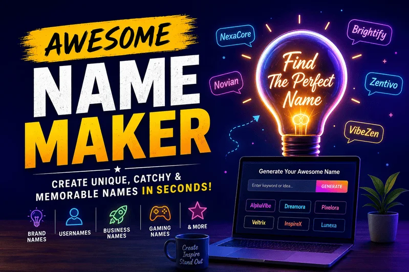 Awesome Name Maker: How to Create a Name That People Remember ?