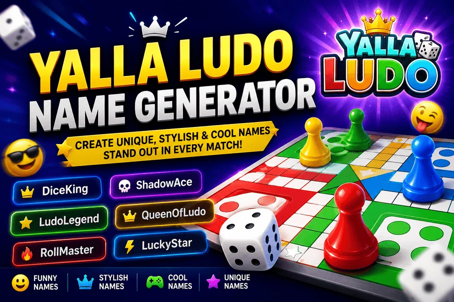 Yalla Ludo Name Generator