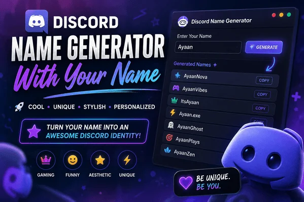 discord name generator with your name